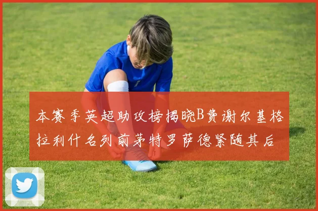 本赛季英超助攻榜揭晓B费谢尔基格拉利什名列前茅特罗萨德紧随其后
